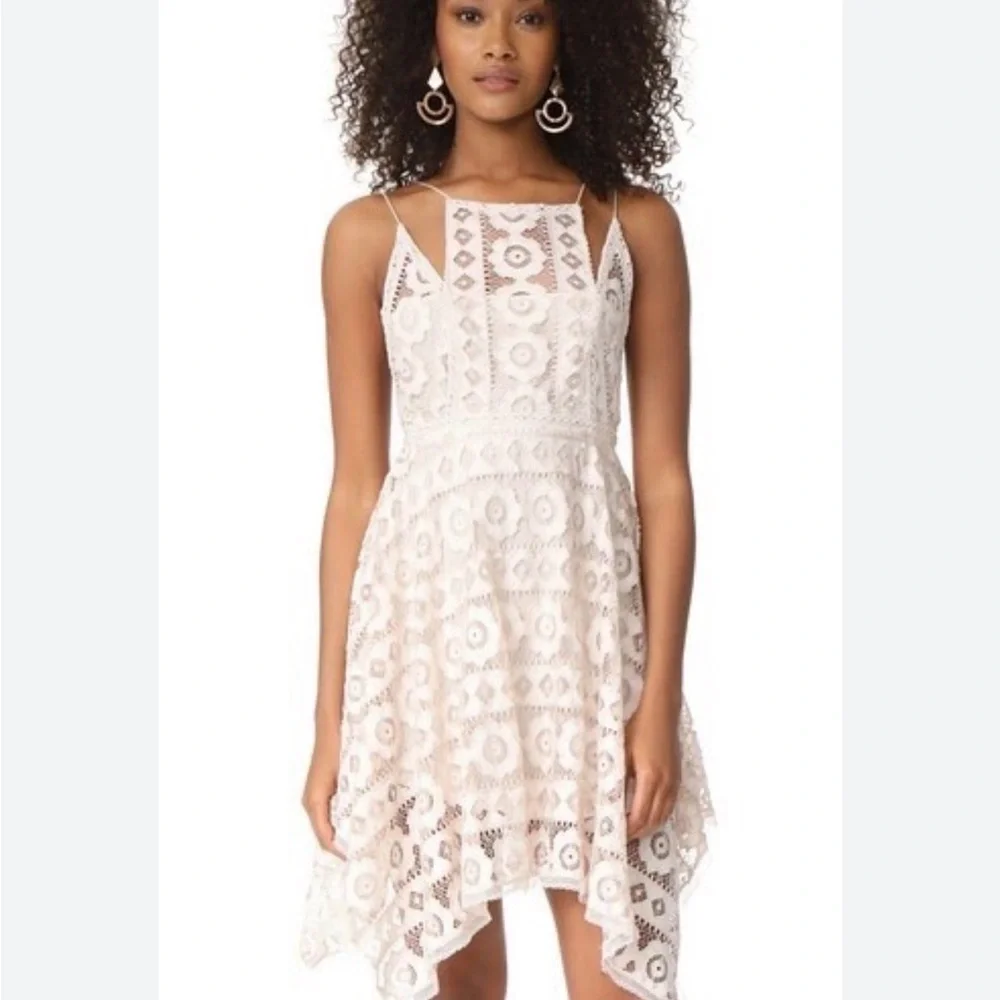 Free People just like honey lace dress 10